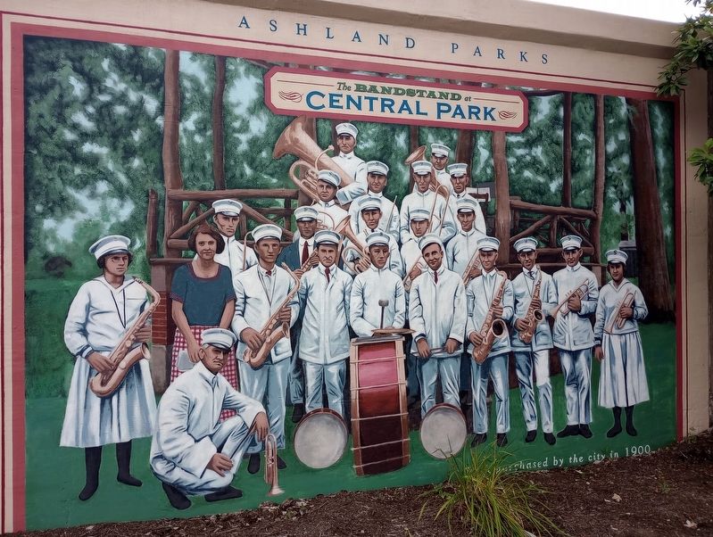 The Bandsand of Central Park Marker image. Click for full size.