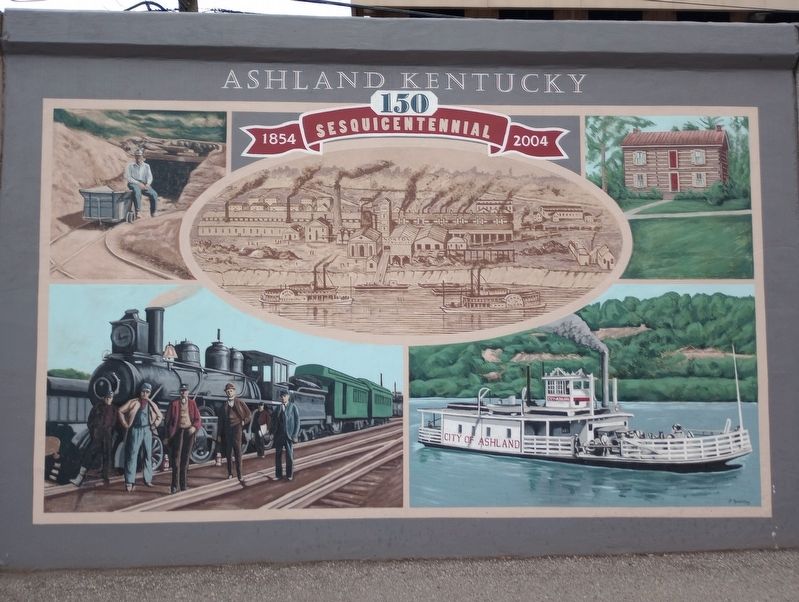 Ashland, Kentucky 150 image. Click for full size.