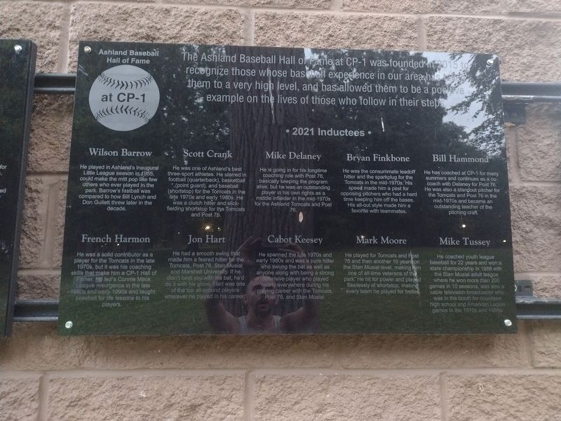 2021 Inductees Marker image. Click for full size.