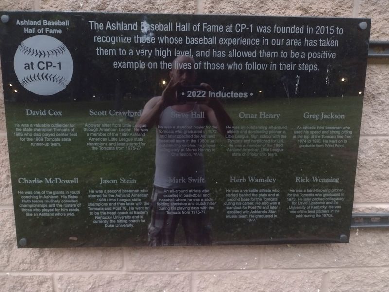 2022 Inductees Marker image. Click for full size.
