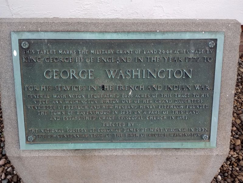 Georg Washington Marker image. Click for full size.