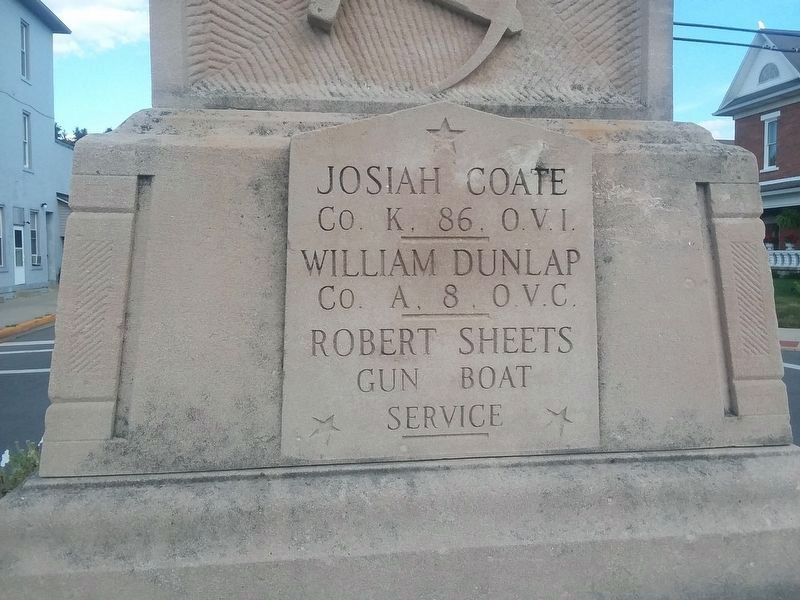 Newton Township Civil War Memorial image. Click for full size.