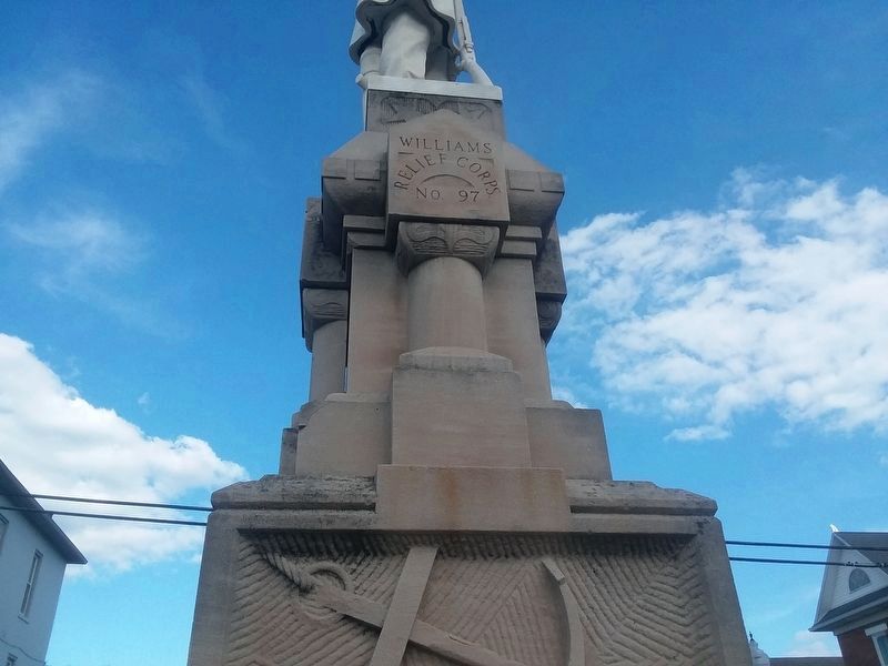 Newton Township Civil War Memorial image. Click for full size.
