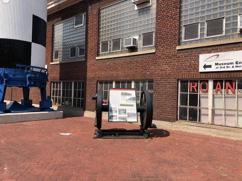 Virginia Museum of Transportation / Norfolk and Western Freight Station Marker. Click for full size. Virginia Museum of Transportation / Norfolk and Western Freight Station Marker image. Click for full size.