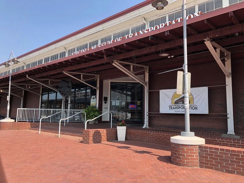 Norfolk & Western Freight Station Marker. Click for full size. Norfolk & Western Freight Station Marker image. Click for full size.