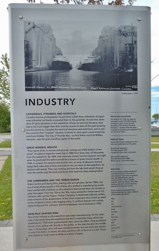 Industry Marker. Click for full size. Industry Marker image. Click for full size.