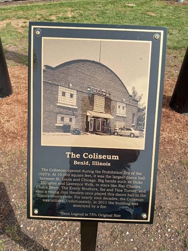 The Coliseum Marker image. Click for full size.