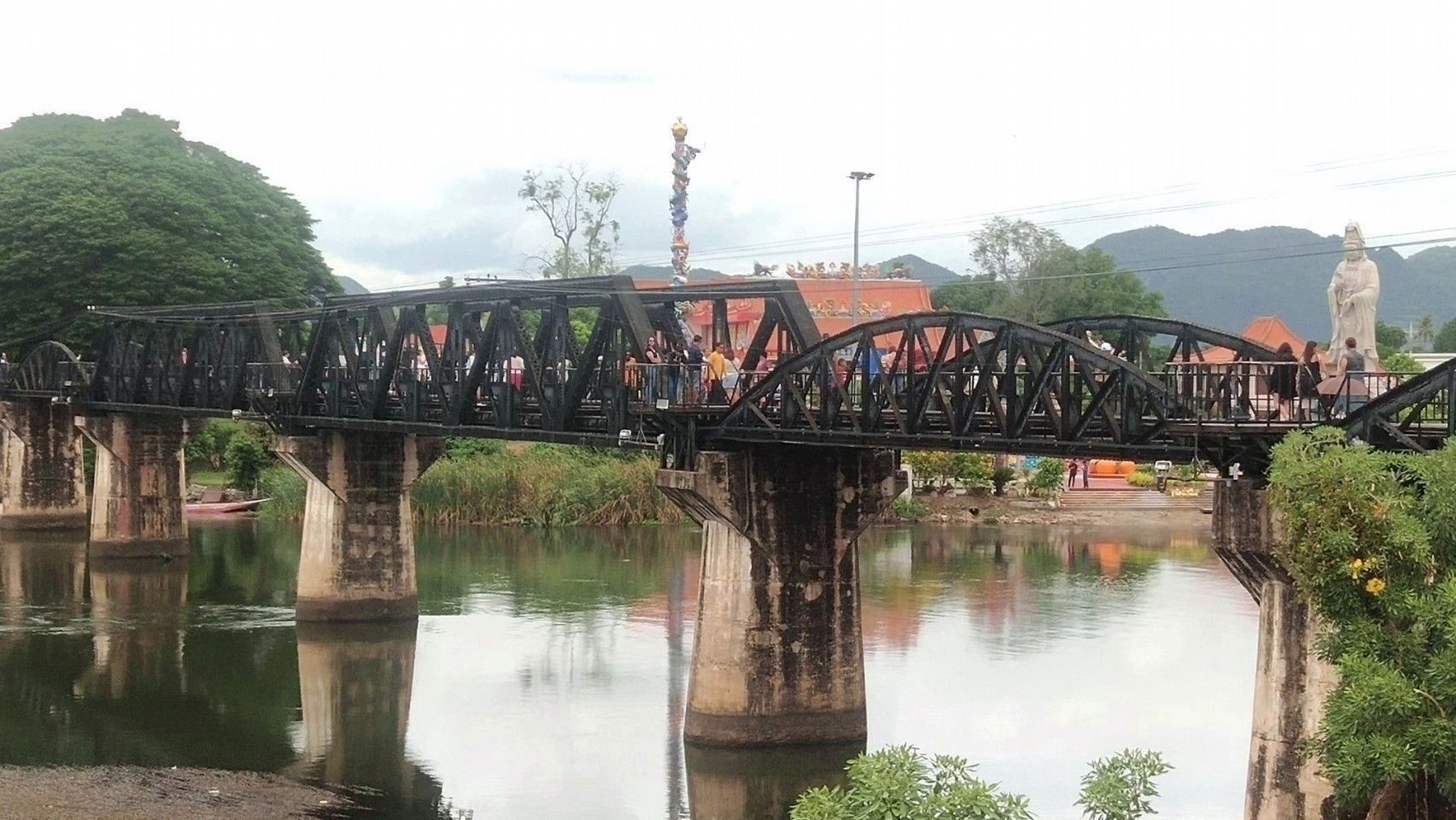 The �Bridge Over the River Kwai� Bridge Today image. Click for full size.