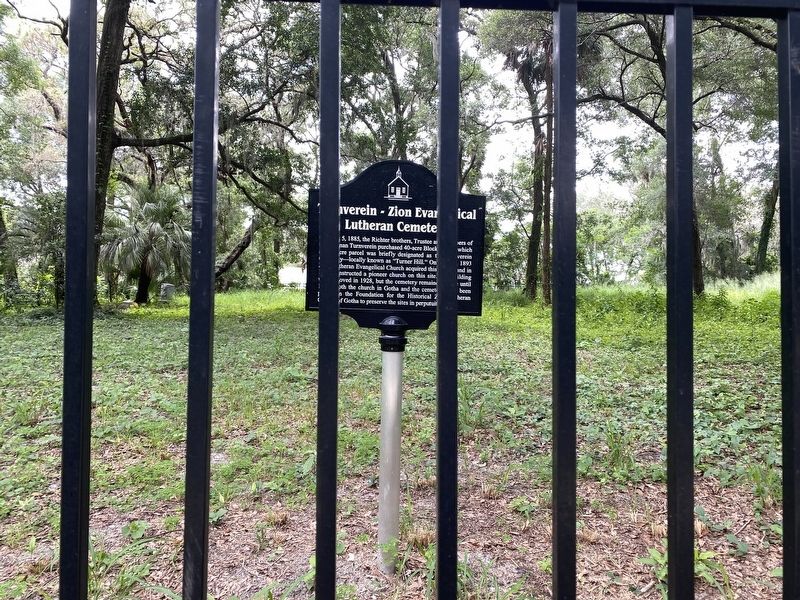 Turnverein - Zion Evangelical Lutheran Cemetery Marker image. Click for full size.
