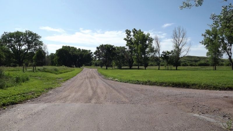 Fort Robinson and the Railroad Marker image. Click for full size.