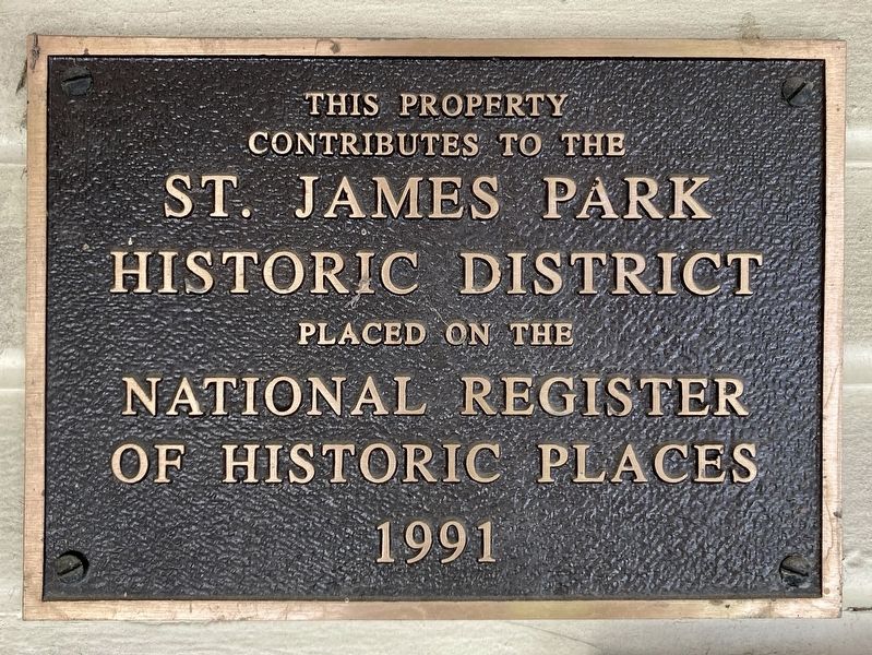 1042 West 24th Street Marker image. Click for full size.
