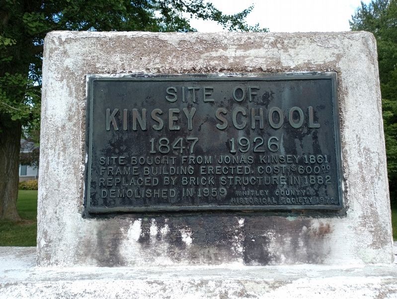 Site of Kinsey School Marker image. Click for full size.