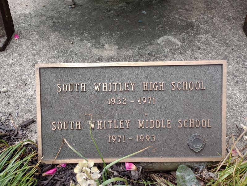 South Whitley High School Marker image. Click for full size.