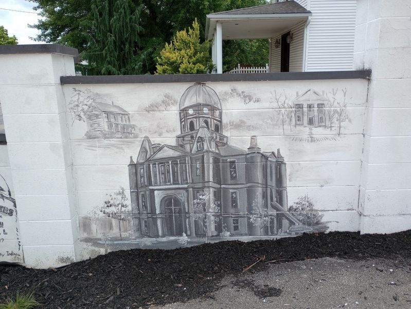 MJL Columbia City Historical Mural Marker image. Click for full size.