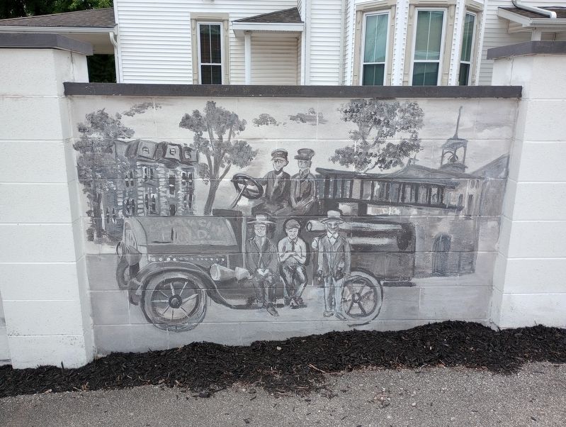 MJL Columbia City Historical Mural Marker image. Click for full size.