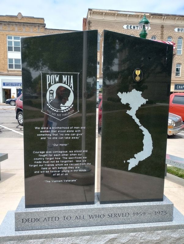 Whitley County Vietnam Memorial image. Click for full size.