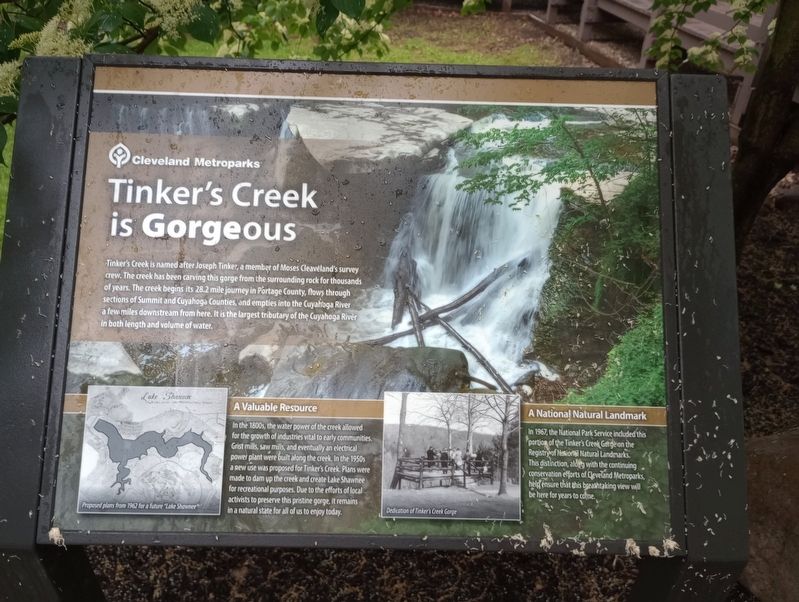 Tinker's Creek is Gorgeous Marker image. Click for full size.