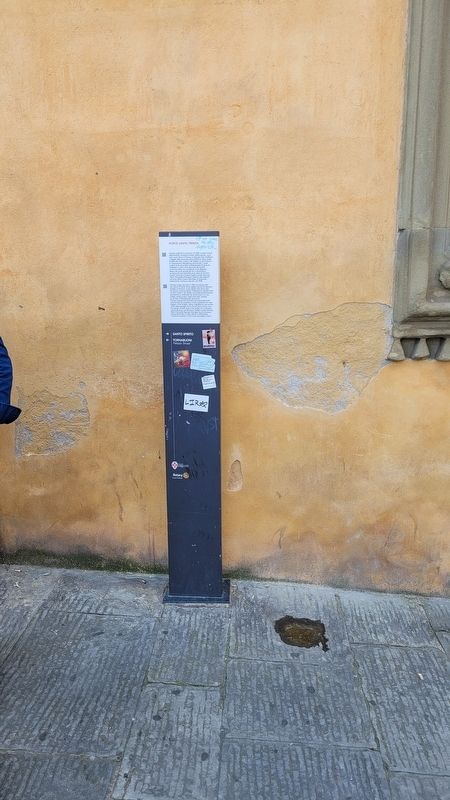 Ponte Santa Trinita / Holy Trinity Bridge Marker image. Click for full size.