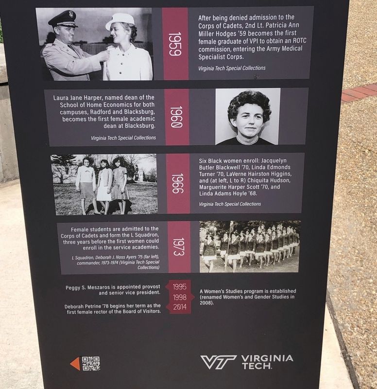 Women's History Marker closeup image. Click for full size.