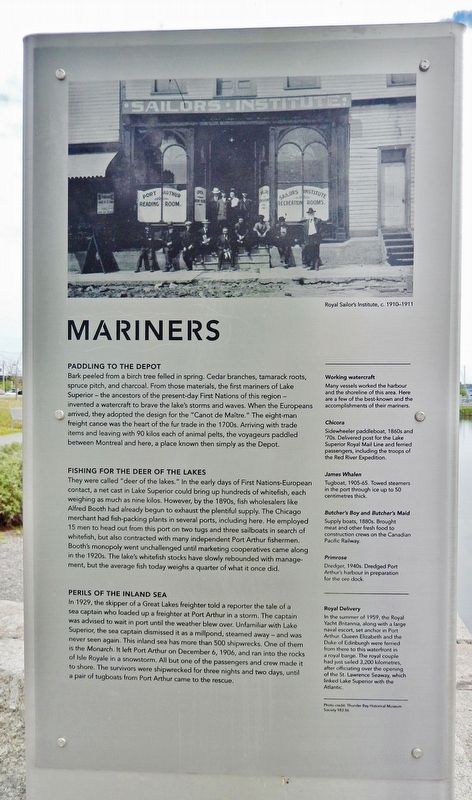 Mariners Marker image. Click for full size.
