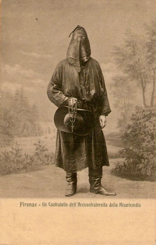 Member of the confraternity. Click for full size. Member of the confraternity image. Click for full size.