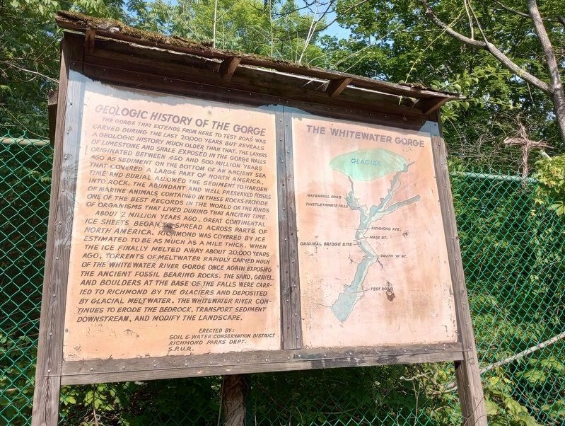 Thistlethwaite Falls Marker image. Click for full size.