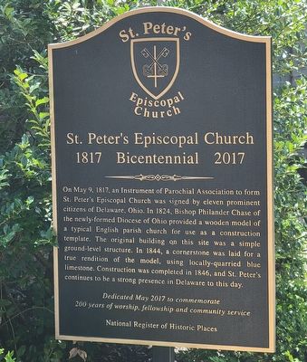 St. Peter�s Episcopal Church Marker image. Click for full size.