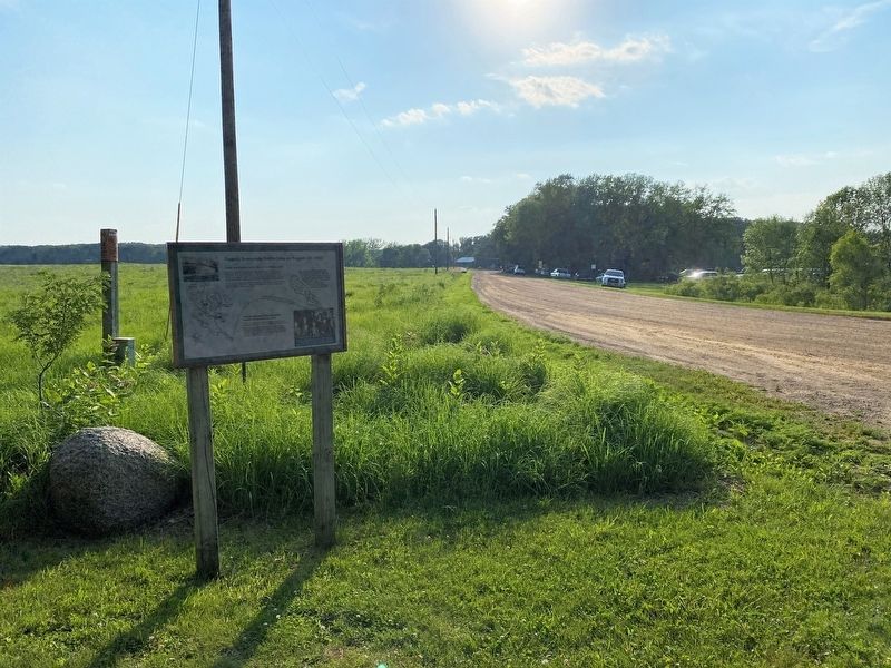 Tragedy Surrounds Smith Lake on August 20, 1862 Marker. Click for full size. Tragedy Surrounds Smith Lake on August 20, 1862 Marker image. Click for full size.