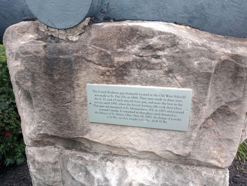 8-inch Rodman Gun Marker. Click for full size. 8-inch Rodman Gun Marker image. Click for full size.