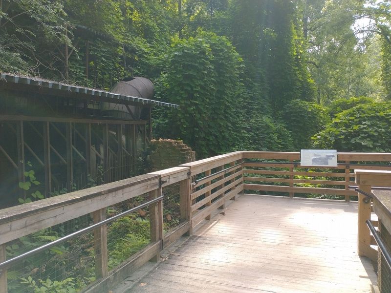 Mill Dam and Raceway Marker image. Click for full size.