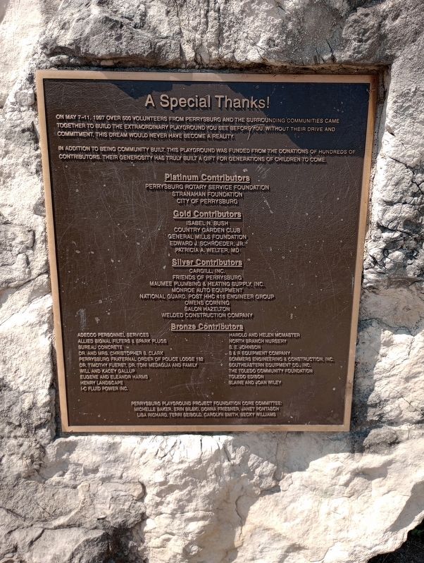 A Special Thanks! Marker. Click for full size. A Special Thanks! Marker image. Click for full size.