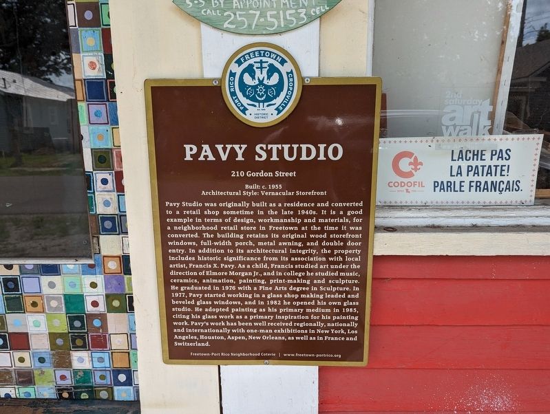Pavy Studio Marker image. Click for full size.