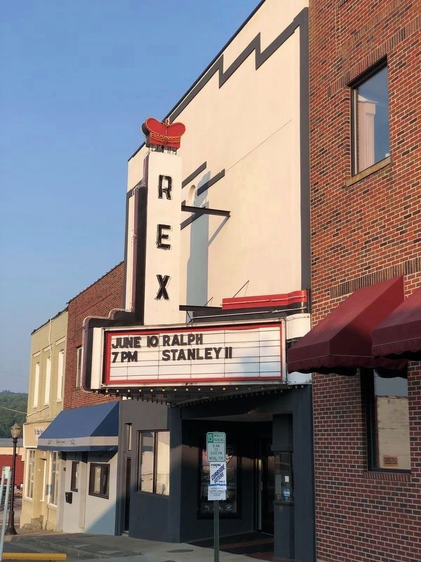 The Rex Theater image. Click for full size.
