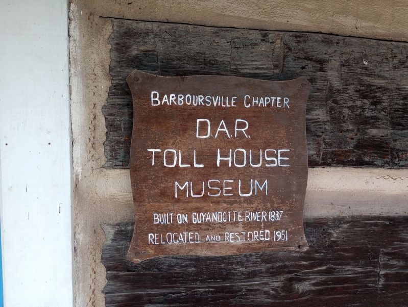 D.A.R. Toll House Museum Marker. Click for full size. D.A.R. Toll House Museum Marker image. Click for full size.
