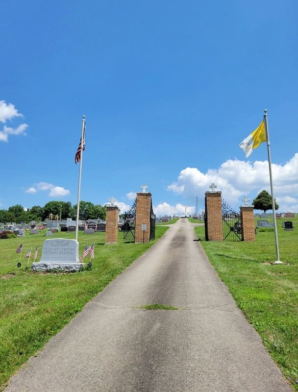 St. Joseph Cemetery Veterans Memorial image. Click for full size.