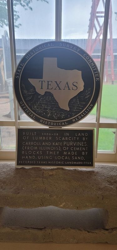 Purvines Ranch Home Marker. Click for full size. Purvines Ranch Home Marker image. Click for full size.