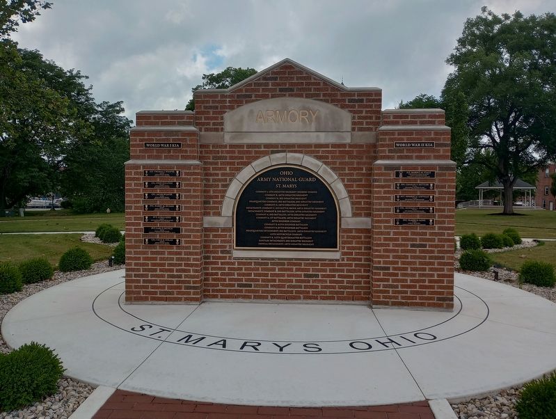 Ohio Army National Guard Marker. Click for full size. Ohio Army National Guard Marker image. Click for full size.