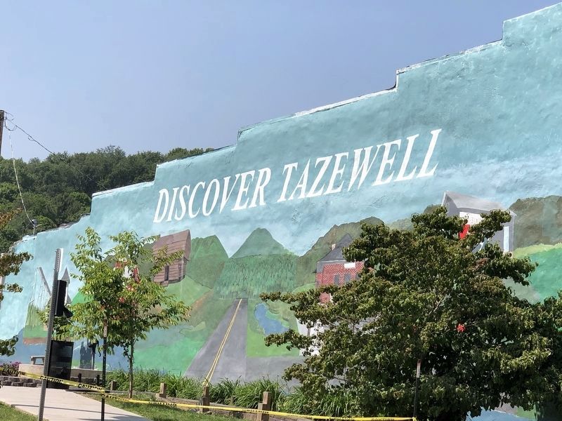 Tazewell Mural. Click for full size. Tazewell Mural image. Click for full size.