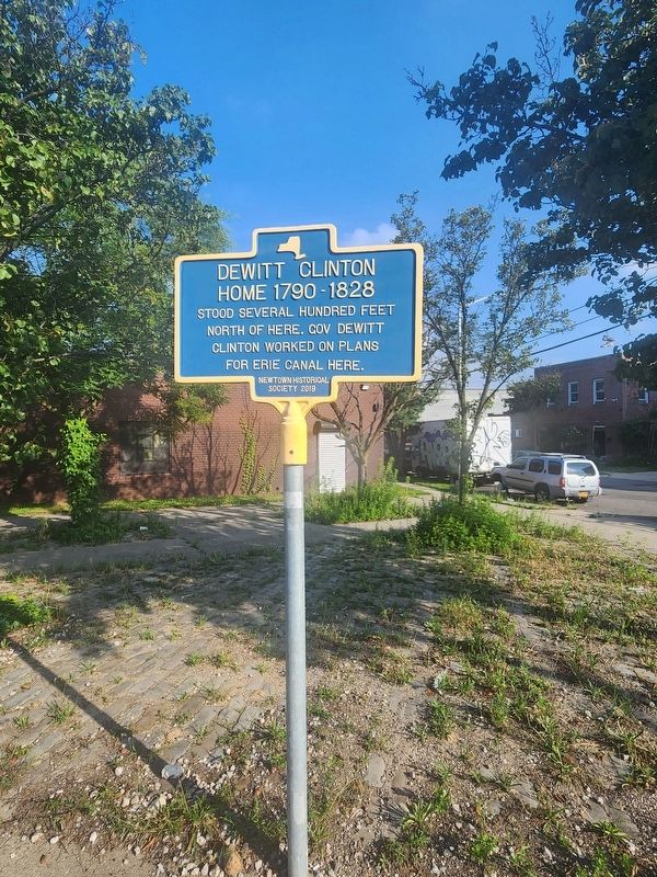 Dewitt Clinton Home 1790-1828 Marker image. Click for full size.