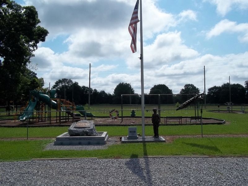 Weston C. Lee Veterans Memorial Park Marker. Click for full size. Weston C. Lee Veterans Memorial Park Marker image. Click for full size.