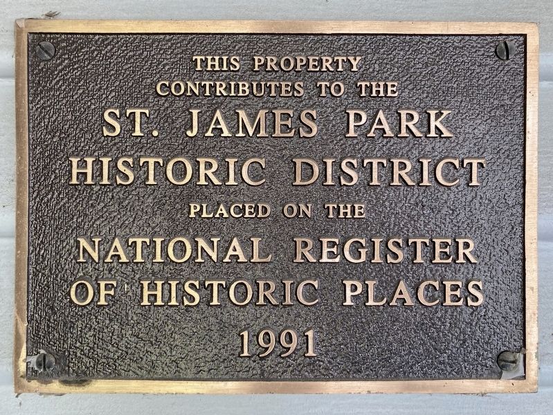 1050 West 24th Street Marker image. Click for full size.