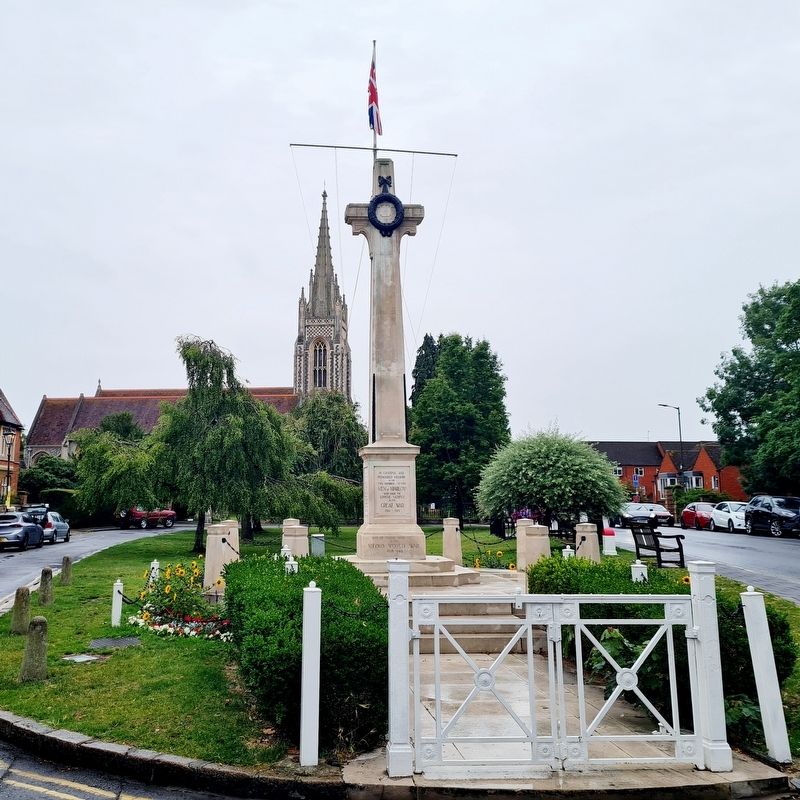 Marlow War Memorial. Click for full size. Marlow War Memorial image. Click for full size.