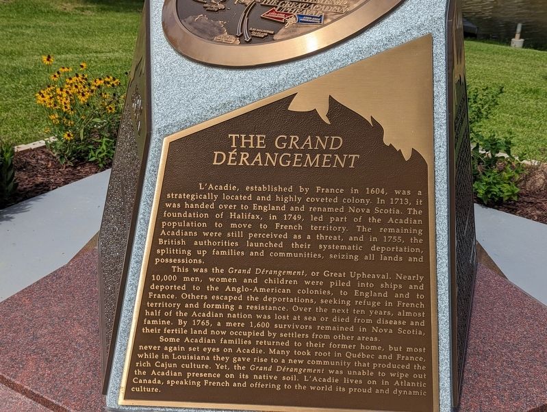 The Grand Drangement side of marker image. Click for full size.