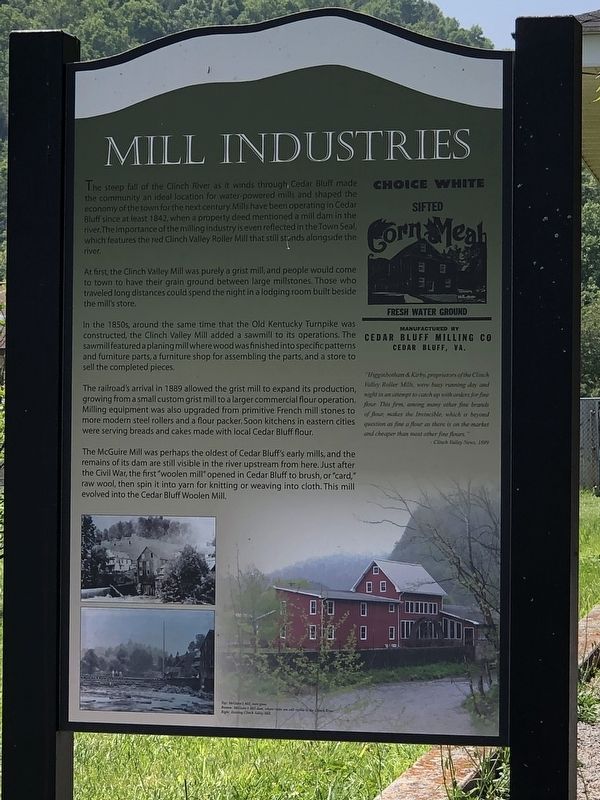 Mill Industries Marker image. Click for full size.