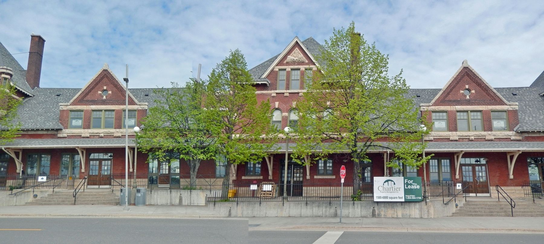 Canadian Northern Railway Station (<i>east elevation</i>). Click for full size. Canadian Northern Railway Station (<i>east elevation</i>) image. Click for full size.