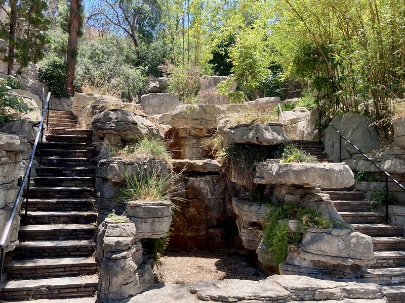 L.A. Police Academy Rock Garden. Click for full size. L.A. Police Academy Rock Garden image. Click for full size.