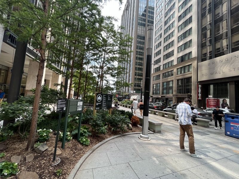 <i>The Slave Market: Wall Street, 2023</i> Marker. Click for full size. <i>The Slave Market: Wall Street, 2023</i> Marker image. Click for full size.