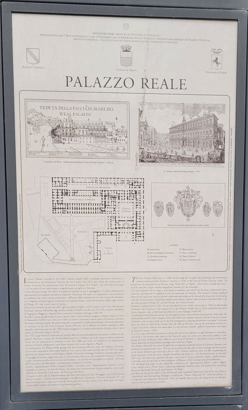 Palazzo Reale / Royal Palace Marker image. Click for full size.