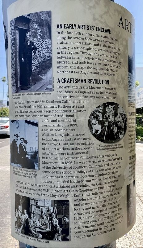 Artists & Activists Marker image. Click for full size.