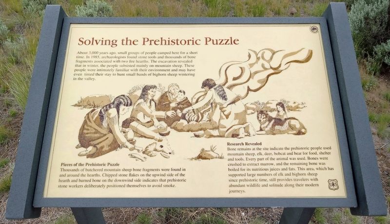 Solving the Prehistoric Puzzle Marker image. Click for full size.